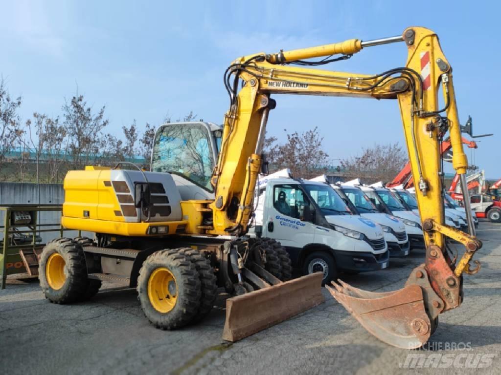 New Holland MH 3.6 ホイール式油圧ショベル（パワーショベル・ユンボ・バックホー）