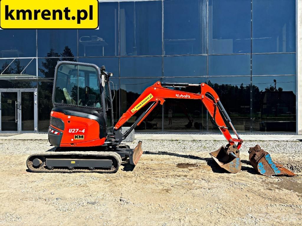 Kubota U 27-4 ミニ油圧ショベル 7t以下（ミニユンボ・ミニディガー）