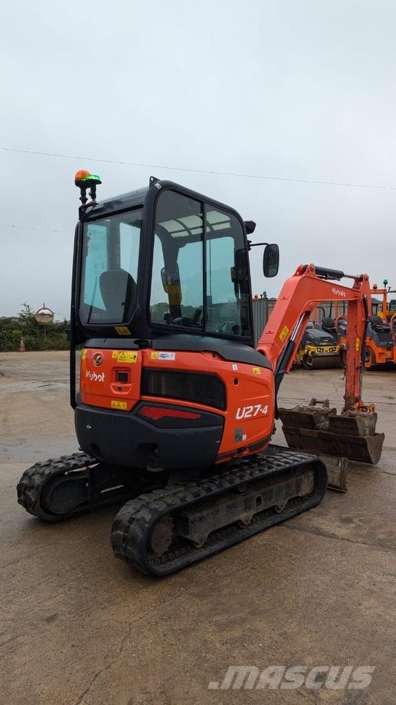 Kubota U 27-4 ミニ油圧ショベル 7t以下（ミニユンボ・ミニディガー）
