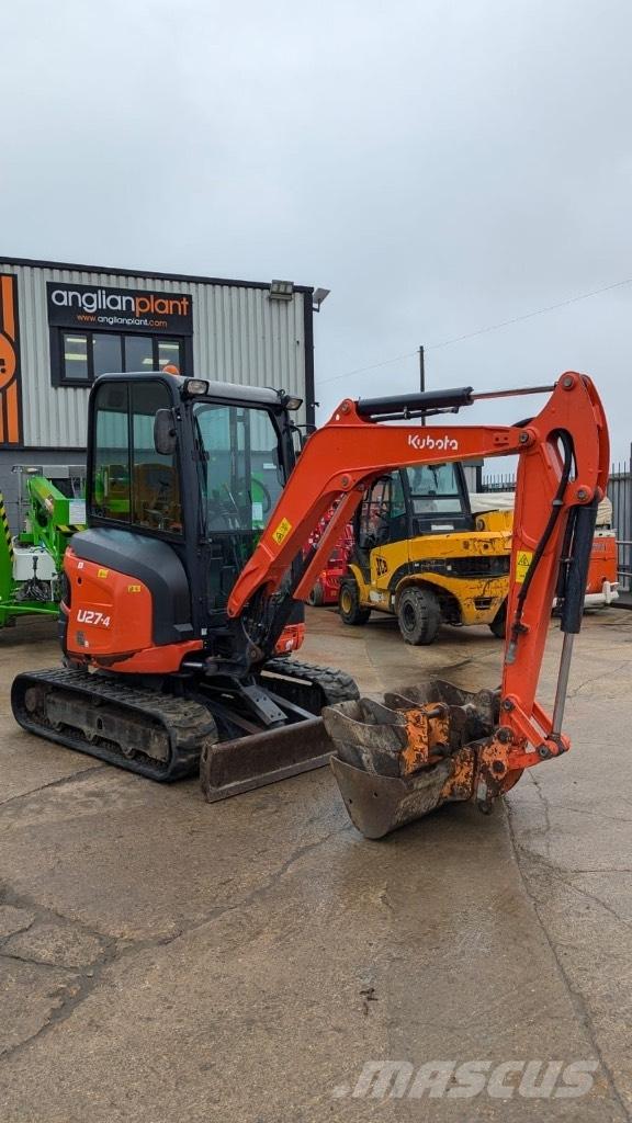 Kubota U 27-4 ミニ油圧ショベル 7t以下（ミニユンボ・ミニディガー）