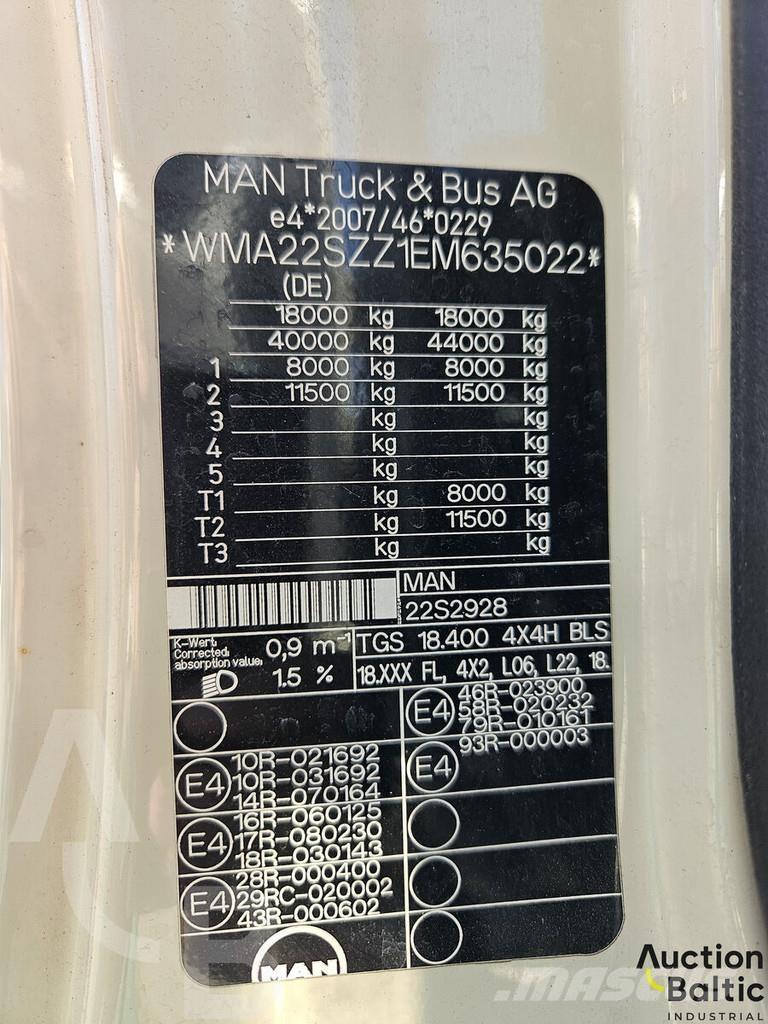 MAN TGS18.400BLS 中古トラクターヘッド | トレーラーヘッド