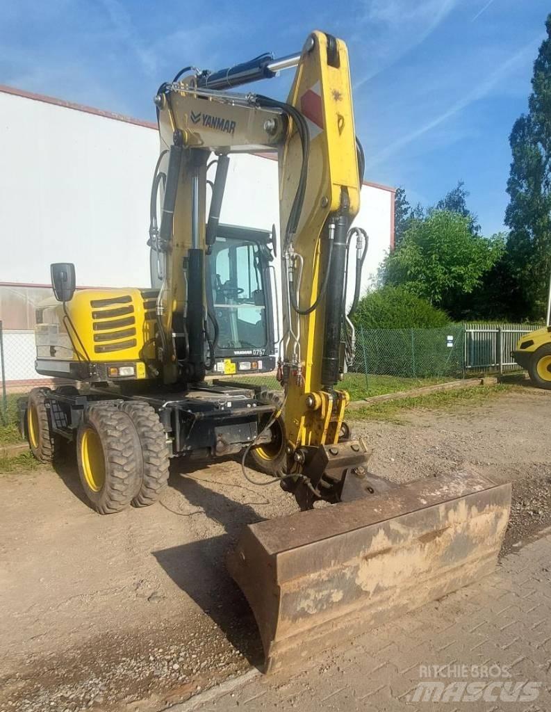 Yanmar B 110 W ホイール式油圧ショベル（パワーショベル・ユンボ・バックホー）
