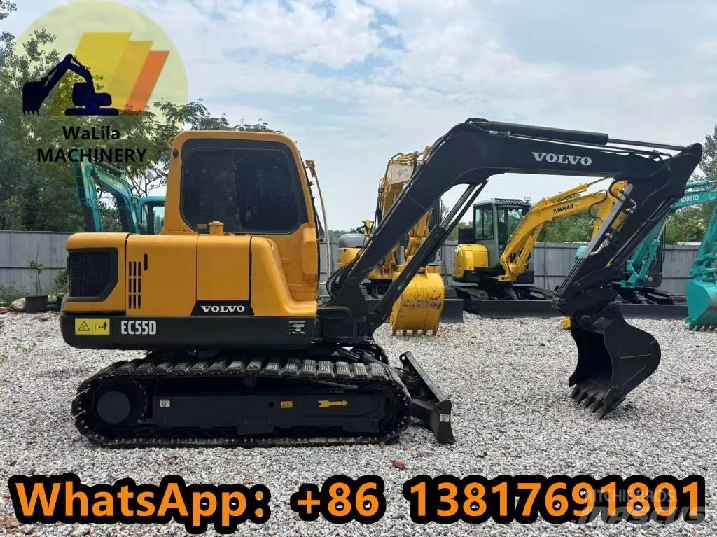 Volvo EC 55D ミニ油圧ショベル 7t以下（ミニユンボ・ミニディガー）
