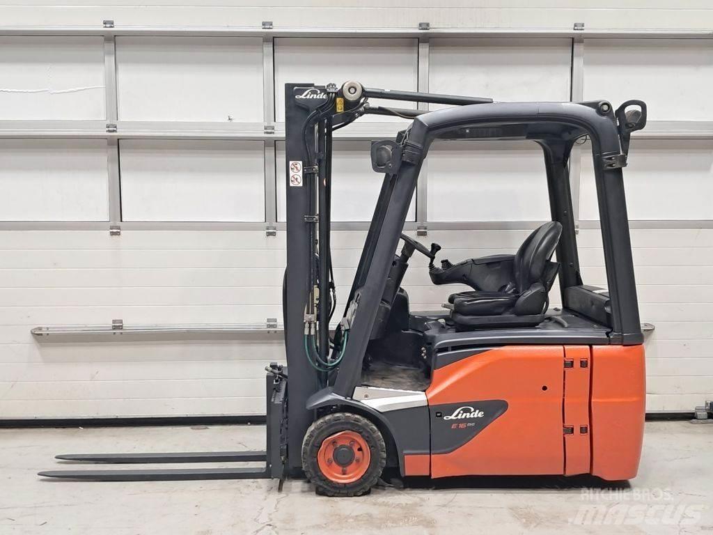 Linde E16-02 バッテリーフォークリフト