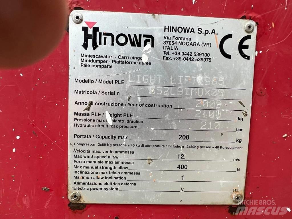 Hinowa LIGHLIFT 1965 ブームリフト　屈伸型