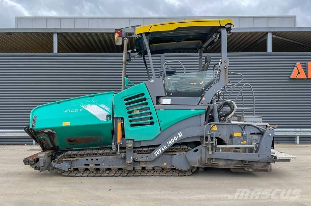 Vögele SUPER 1800-3I アスファルトフィニッシャ