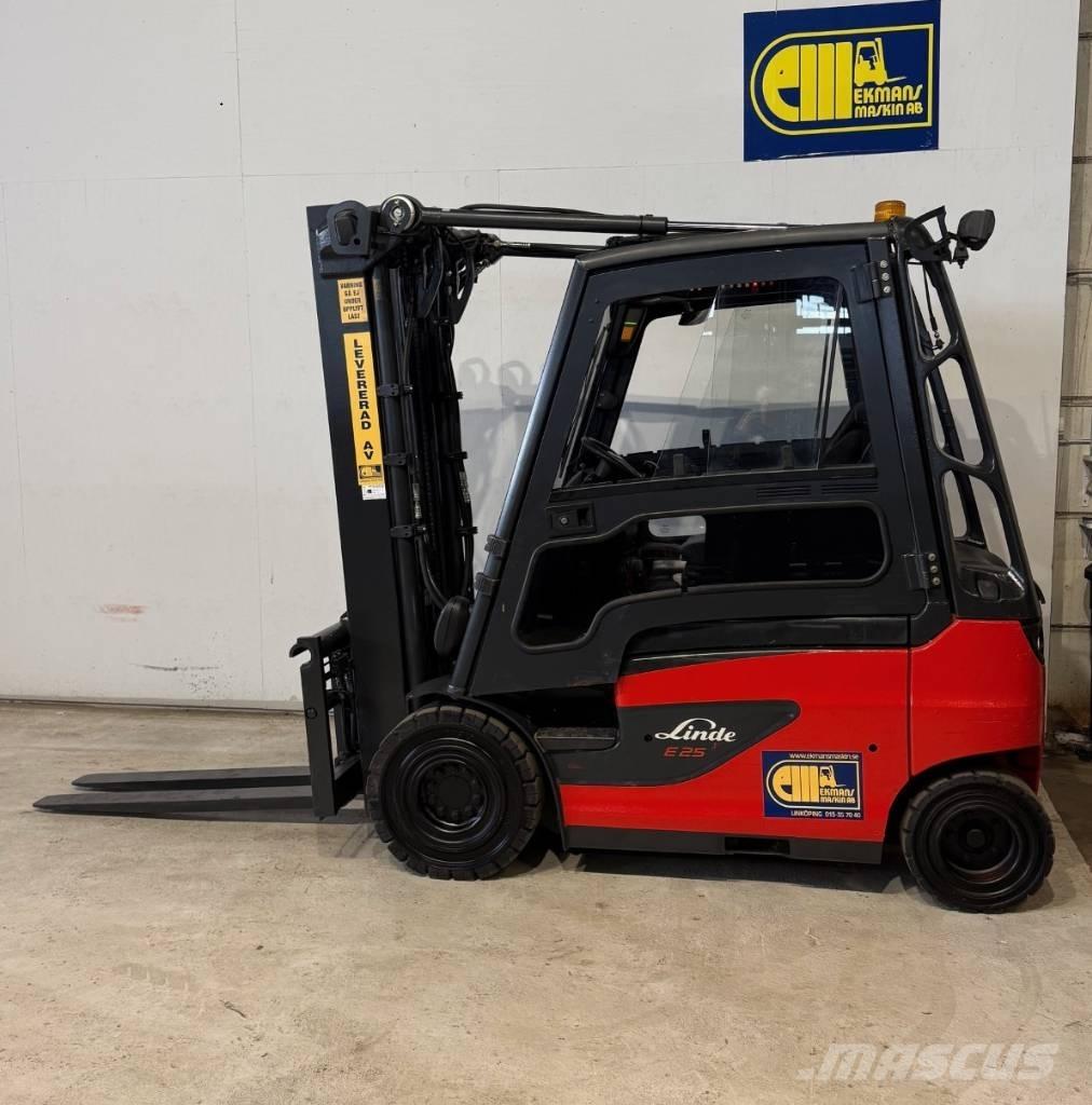 Linde truck E25 バッテリーフォークリフト