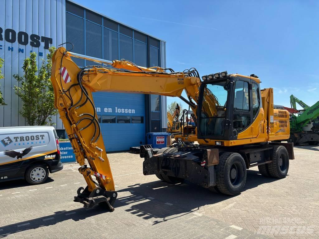 Doosan DX 160 W-3 ホイール式油圧ショベル（パワーショベル・ユンボ・バックホー）