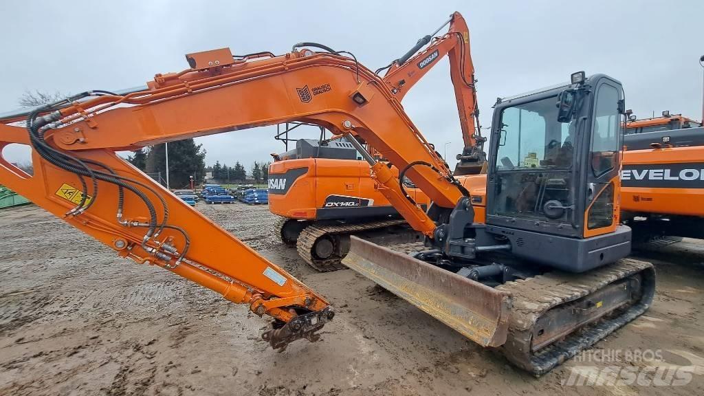 Doosan DX 85 R-3 中型油圧ショベル 7ｔ-12ｔ（ユンボ・パワーショベル・バックホー）