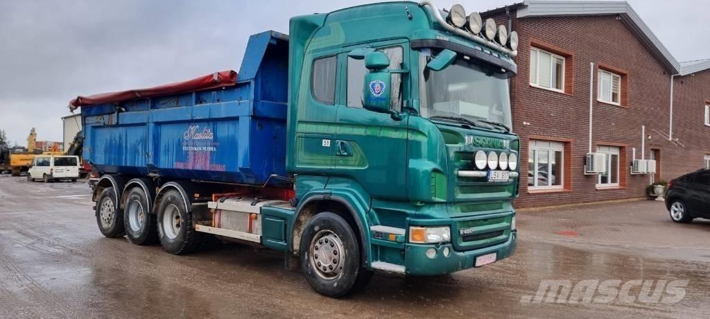 Scania R 480 スキップローダートラック