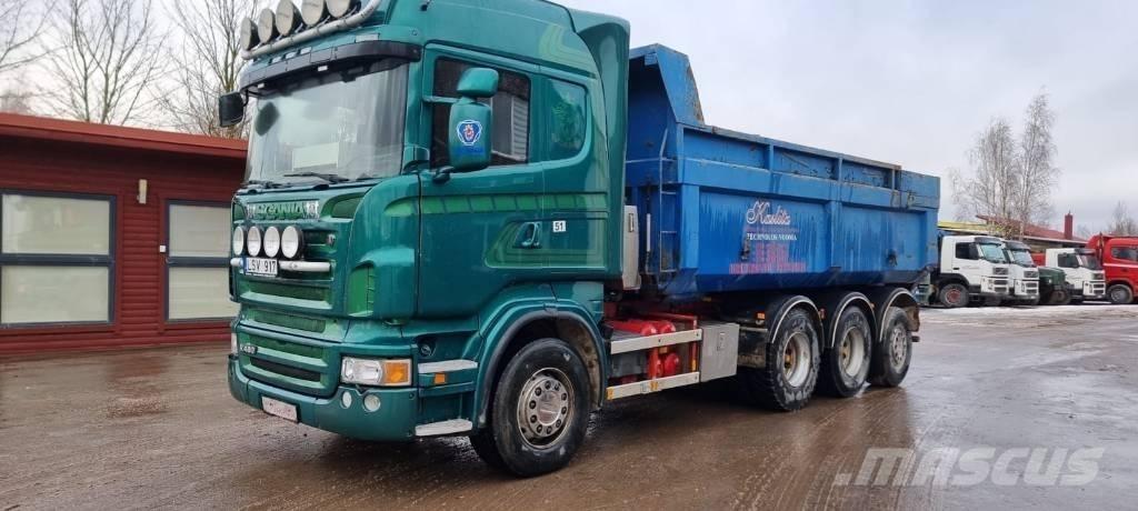 Scania R 480 スキップローダートラック
