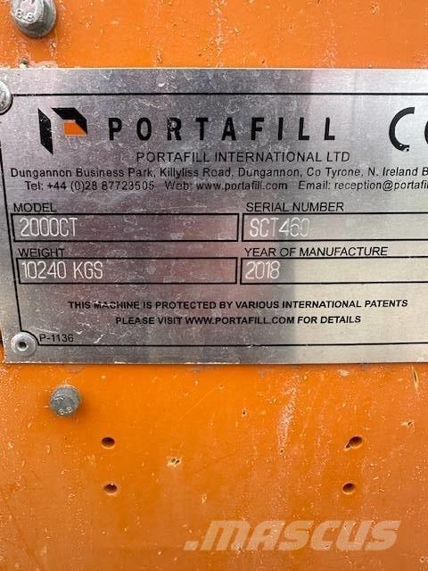 Portafill 2000CT 自走式スクリーン
