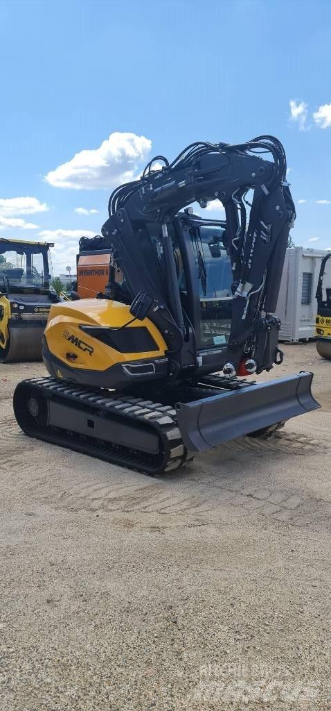 Mecalac 8 MCR 中型油圧ショベル 7ｔ-12ｔ（ユンボ・パワーショベル・バックホー）