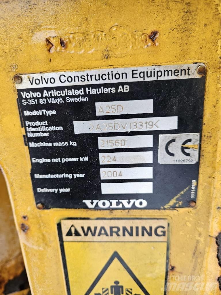 Volvo A25D / a30, a35 アーティキュレート式ダンプトラック