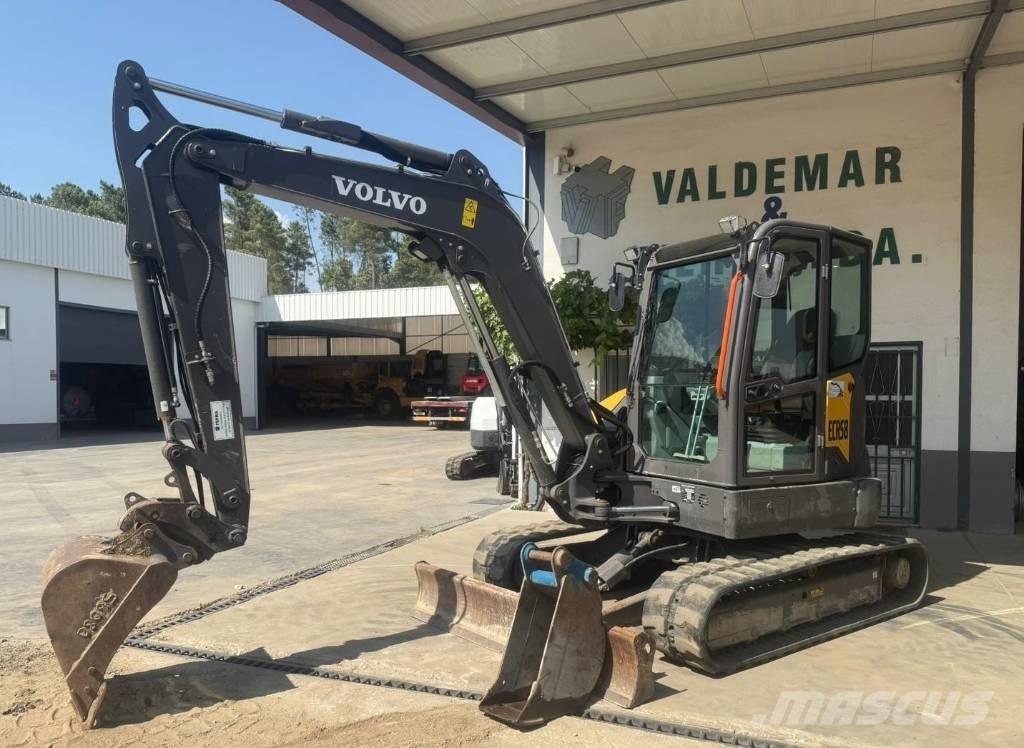 Volvo ECR 58 F ミニ油圧ショベル 7t以下（ミニユンボ・ミニディガー）