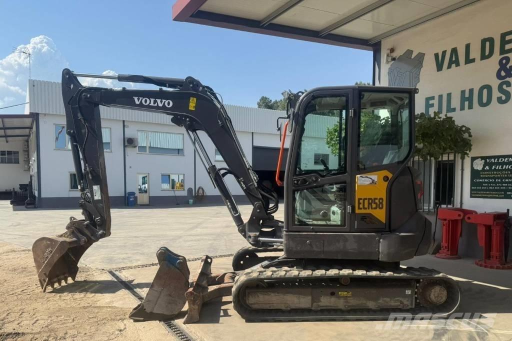 Volvo ECR 58 F ミニ油圧ショベル 7t以下（ミニユンボ・ミニディガー）
