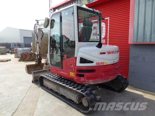 Takeuchi TB 260 ミニ油圧ショベル 7t以下（ミニユンボ・ミニディガー）