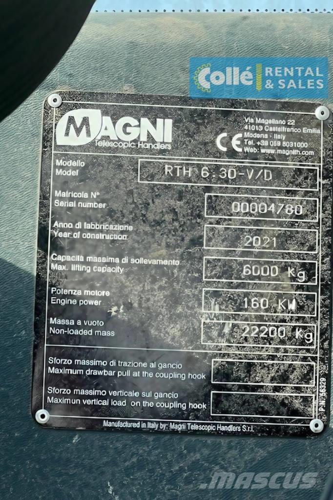 Magni RTH 6.30 | 2021 テレスコーピックハンドラー