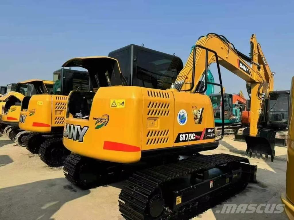 Sany SY75C 中型油圧ショベル 7ｔ-12ｔ（ユンボ・パワーショベル・バックホー）