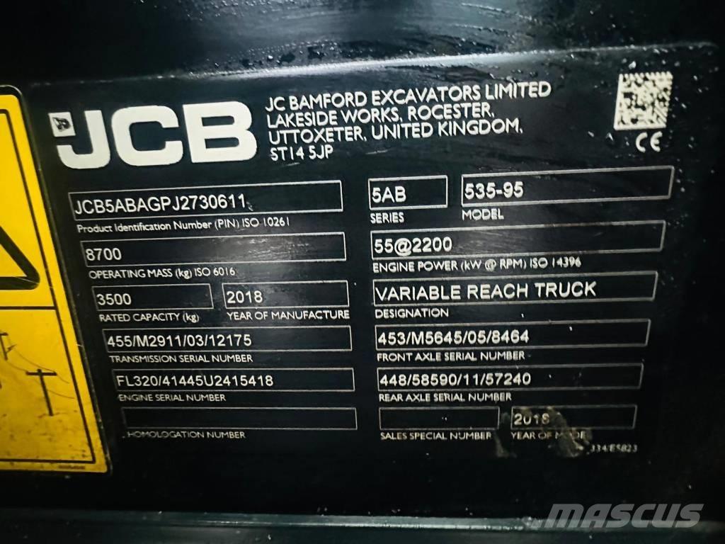 JCB 535-95 農業用テレハンドラー