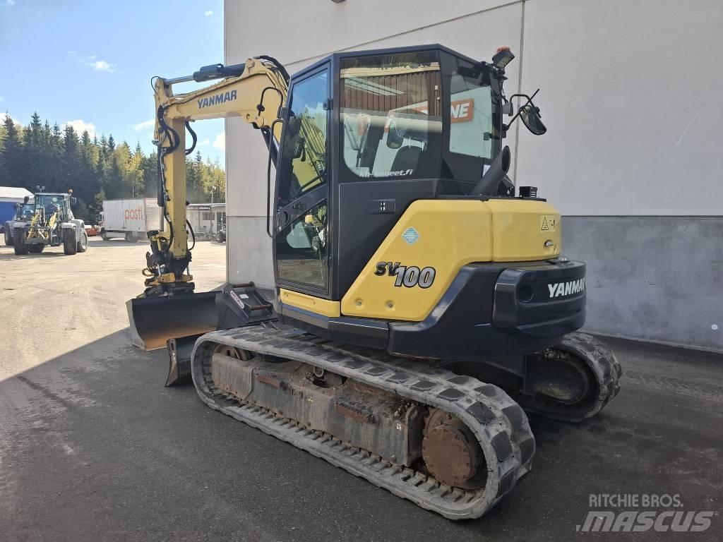 Yanmar SV 100-2A 中型油圧ショベル 7ｔ-12ｔ（ユンボ・パワーショベル・バックホー）