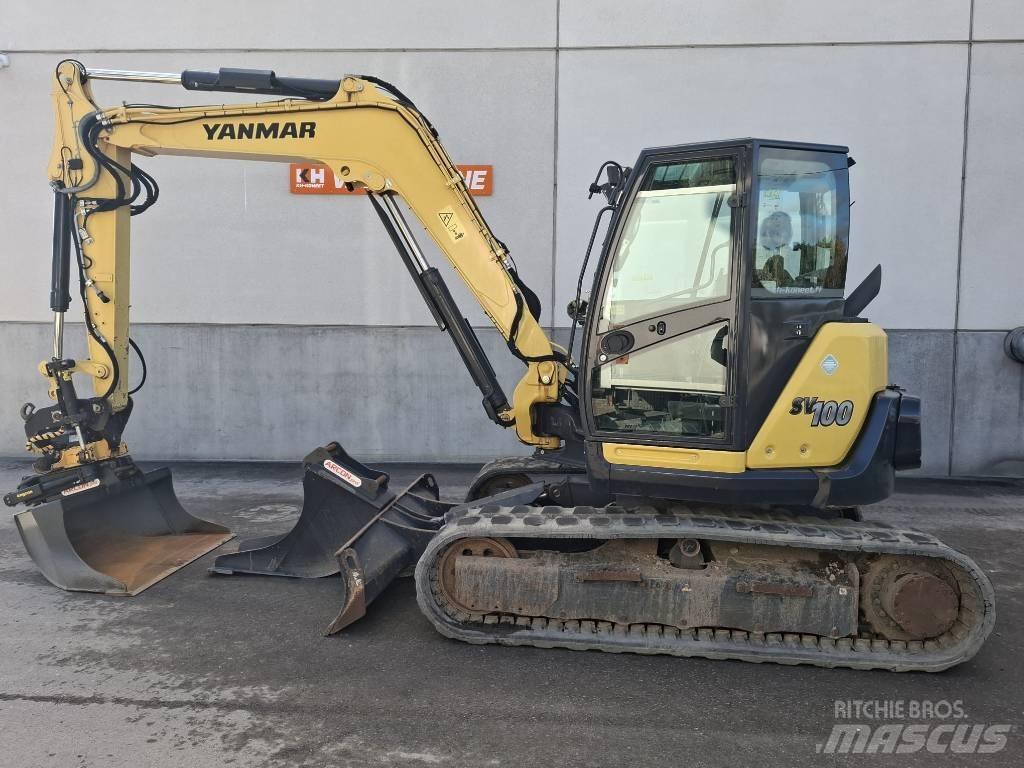 Yanmar SV 100-2A 中型油圧ショベル 7ｔ-12ｔ（ユンボ・パワーショベル・バックホー）