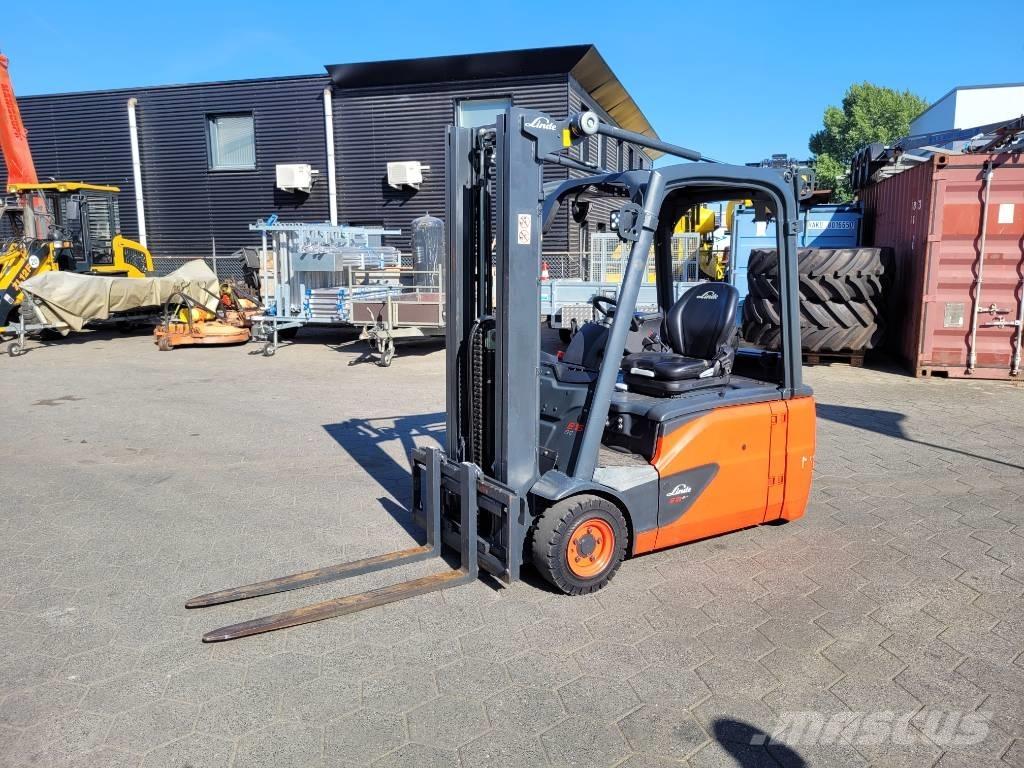 Linde E16-02 バッテリーフォークリフト