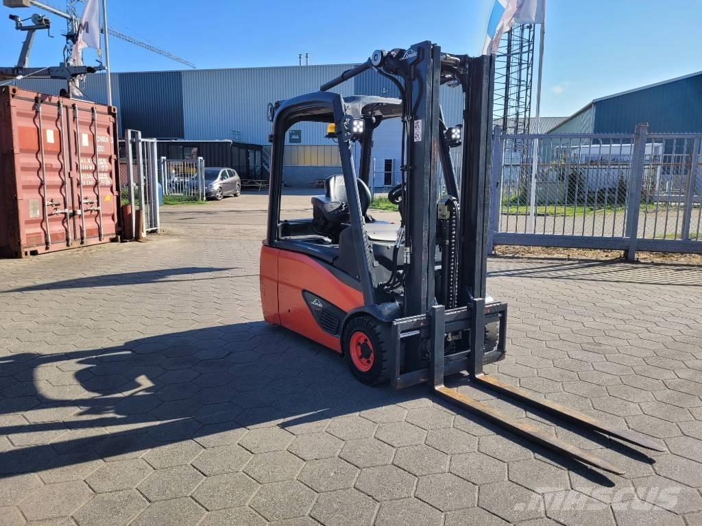 Linde E16-02 バッテリーフォークリフト