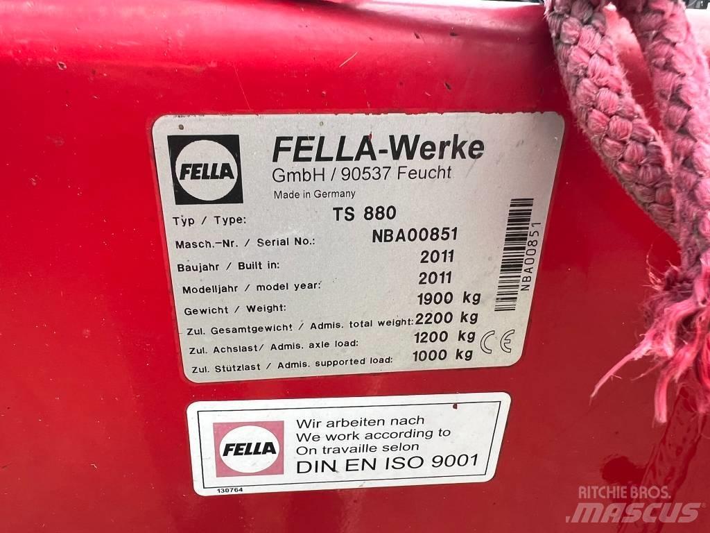 Fella TS 880 ウィンドローア/レーキ