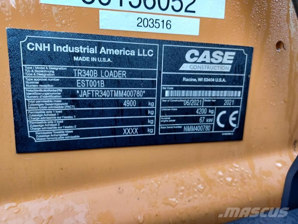 CASE TR 340 スキッドステアローダー