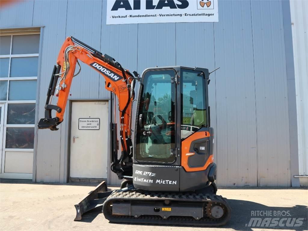 Doosan DX27Z-7 ミニ油圧ショベル 7t以下（ミニユンボ・ミニディガー）