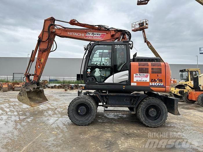 Hitachi ZX140W-6 ホイール式油圧ショベル（パワーショベル・ユンボ・バックホー）