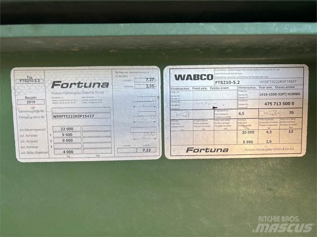 Fortuna FTS 210 ベールトレーラー