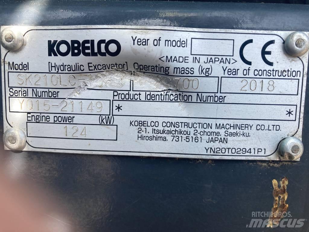 Kobelco SK 210 LC-10 大型油圧ショベル12t以上（パワーショベル・ユンボ）