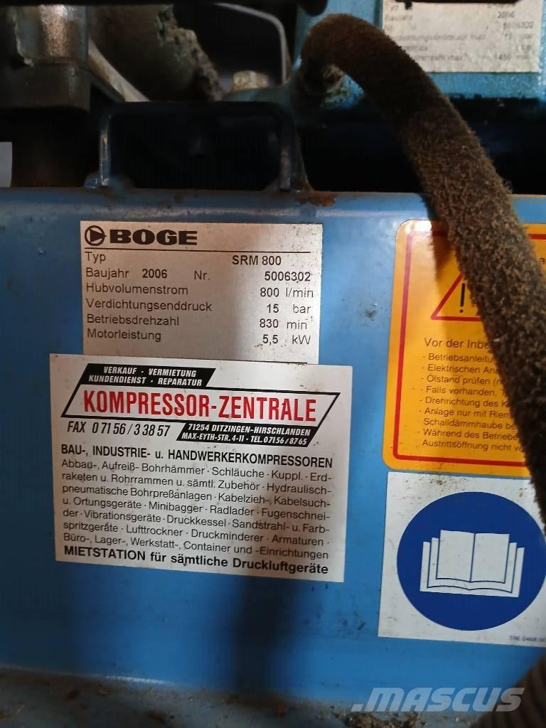 Boge SRM 800 コンプレッサー