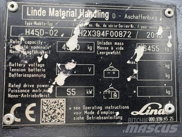Linde H 45 D ディーゼル・軽油