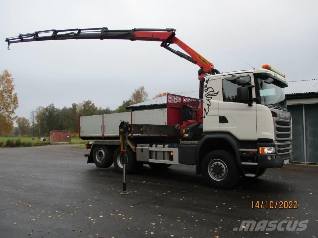 Scania G490cb6x4*4 クレーントラック、ユニック車