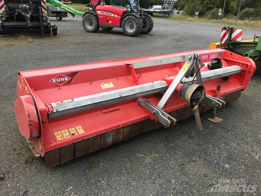 Kuhn RM 320 クラッシャー固定式