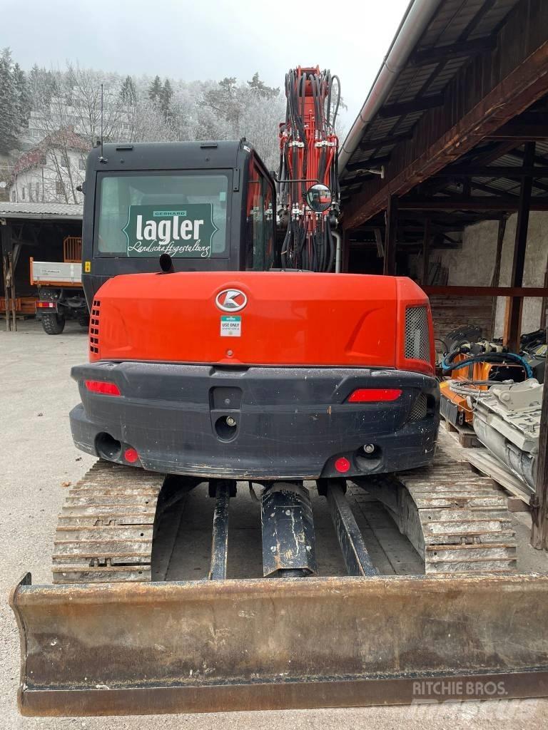 Kubota KX 080-4a2 中型油圧ショベル 7ｔ-12ｔ（ユンボ・パワーショベル・バックホー）