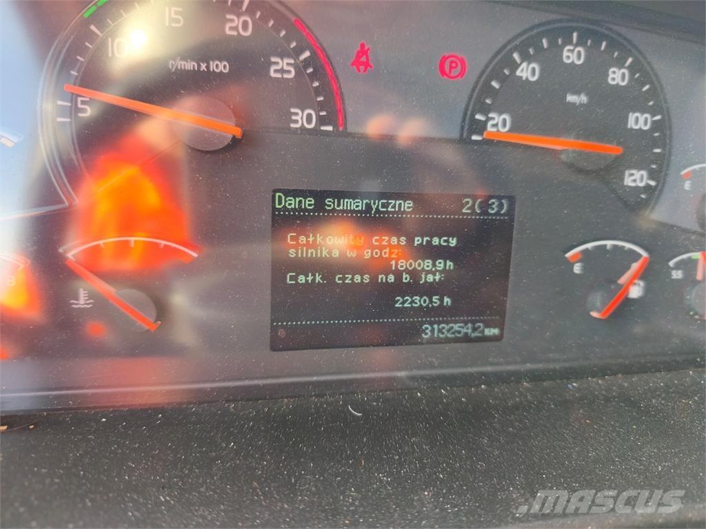 Volvo FM 360 6X4 キャブ付きシャーシ