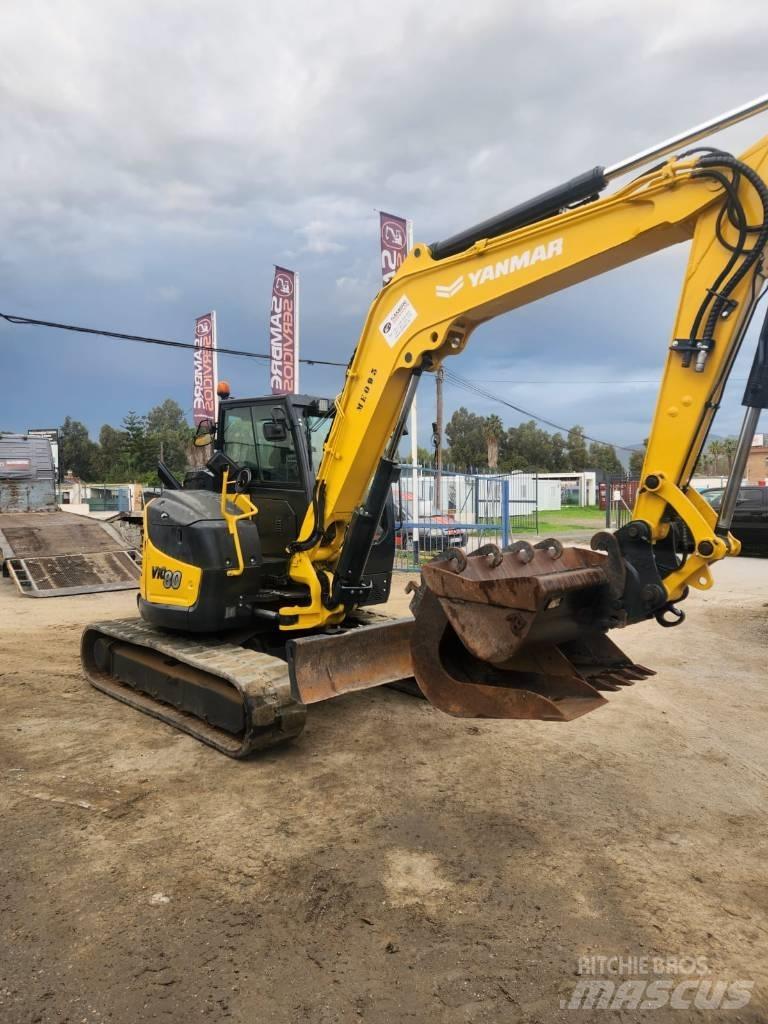 Yanmar Vio 80-1A 中型油圧ショベル 7ｔ-12ｔ（ユンボ・パワーショベル・バックホー）