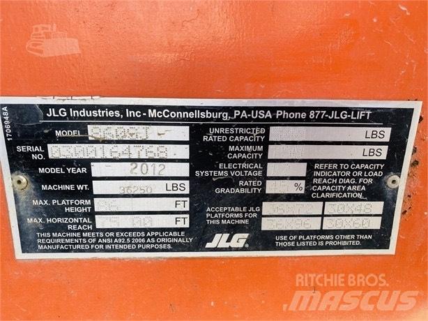 JLG 860 SJ ブームリフト　直伸型