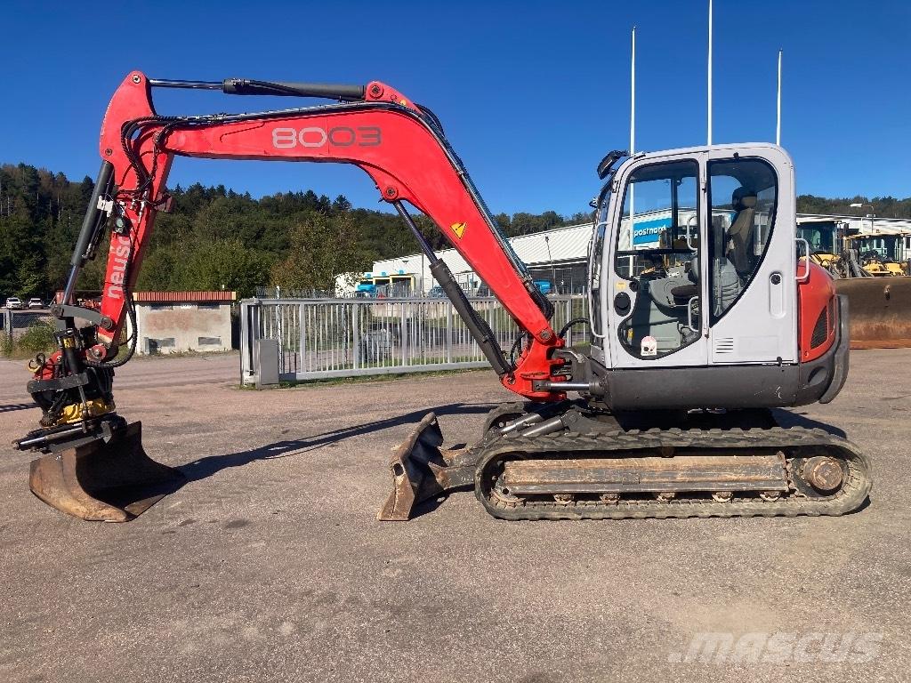 Neuson 8003 RD 中型油圧ショベル 7ｔ-12ｔ（ユンボ・パワーショベル・バックホー）
