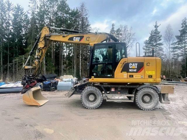 CAT M 314 F ホイール式油圧ショベル（パワーショベル・ユンボ・バックホー）