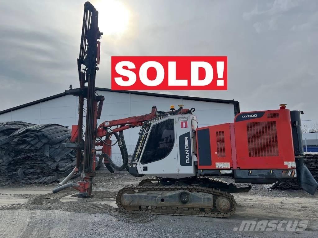 Sandvik DX800 サーフェイスドリルリグ