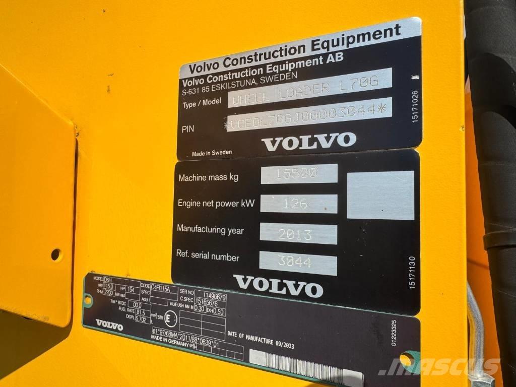 Volvo L 70 G ホイールローダー・タイヤショベル
