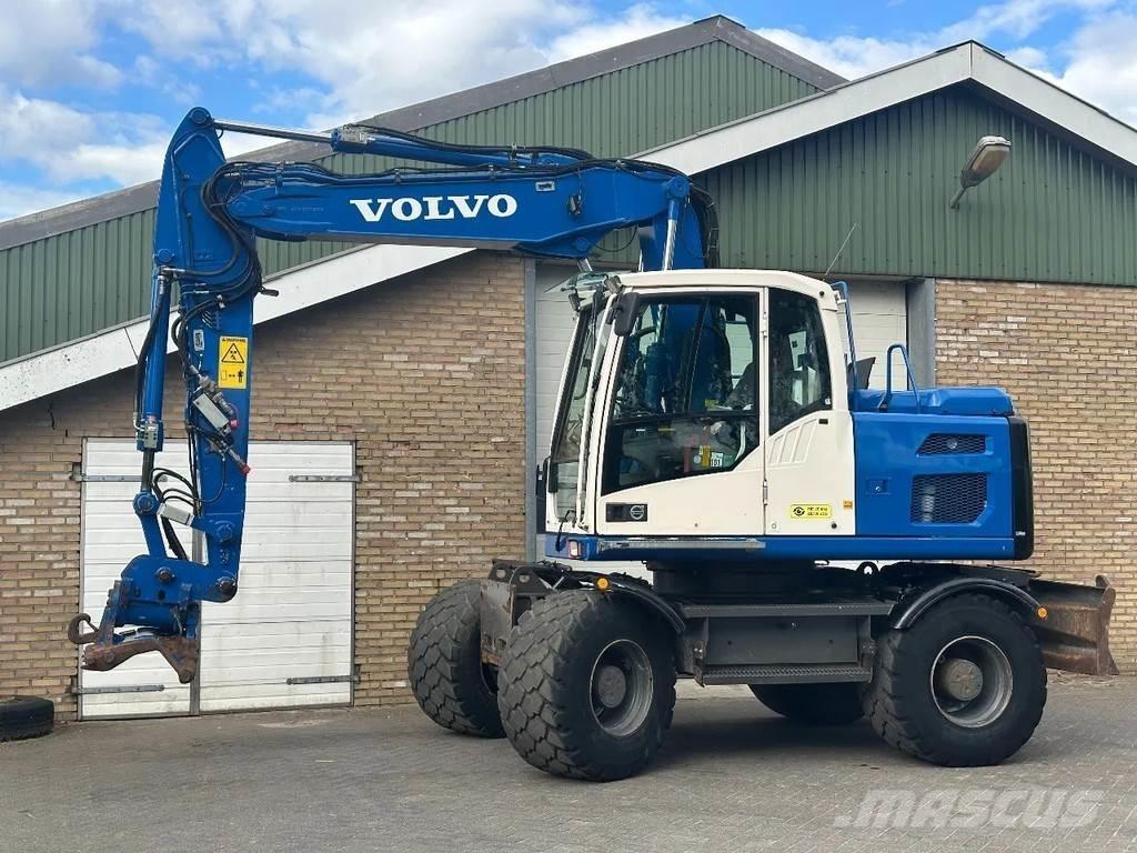 Volvo EW140D ホイール式油圧ショベル（パワーショベル・ユンボ・バックホー）