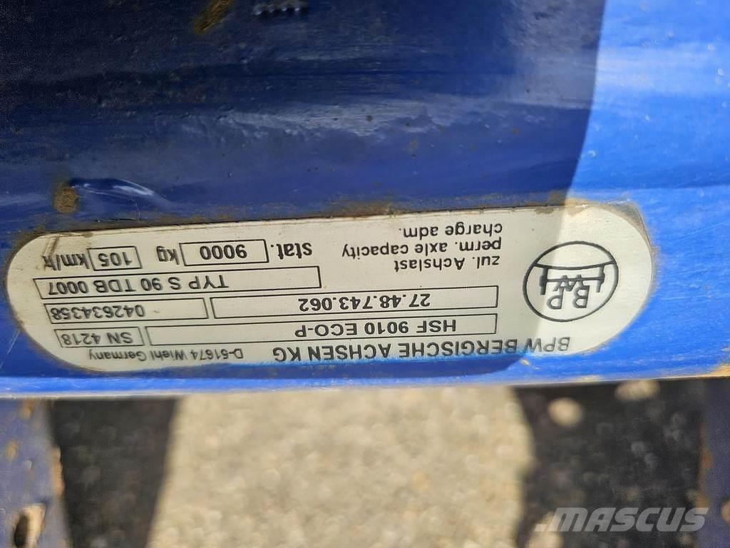 BPW HSF 9010 ECO-P アクスル