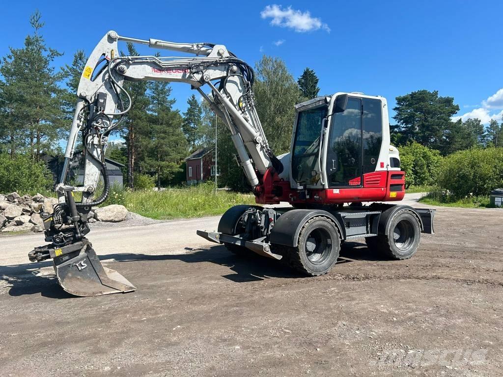 Takeuchi TB395W ホイール式油圧ショベル（パワーショベル・ユンボ・バックホー）