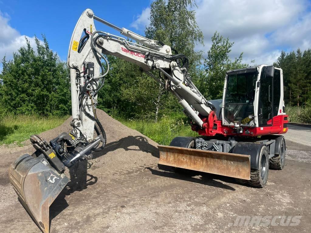Takeuchi TB395W ホイール式油圧ショベル（パワーショベル・ユンボ・バックホー）